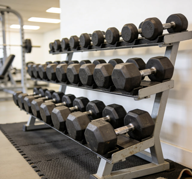 阜阳健身工作室力量区