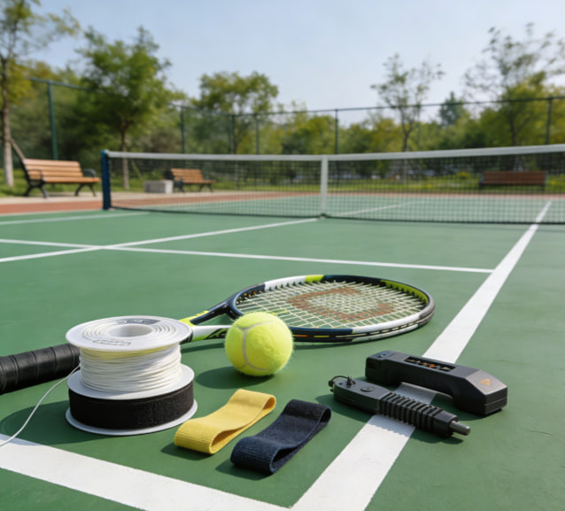 颍泉滨河网球场地